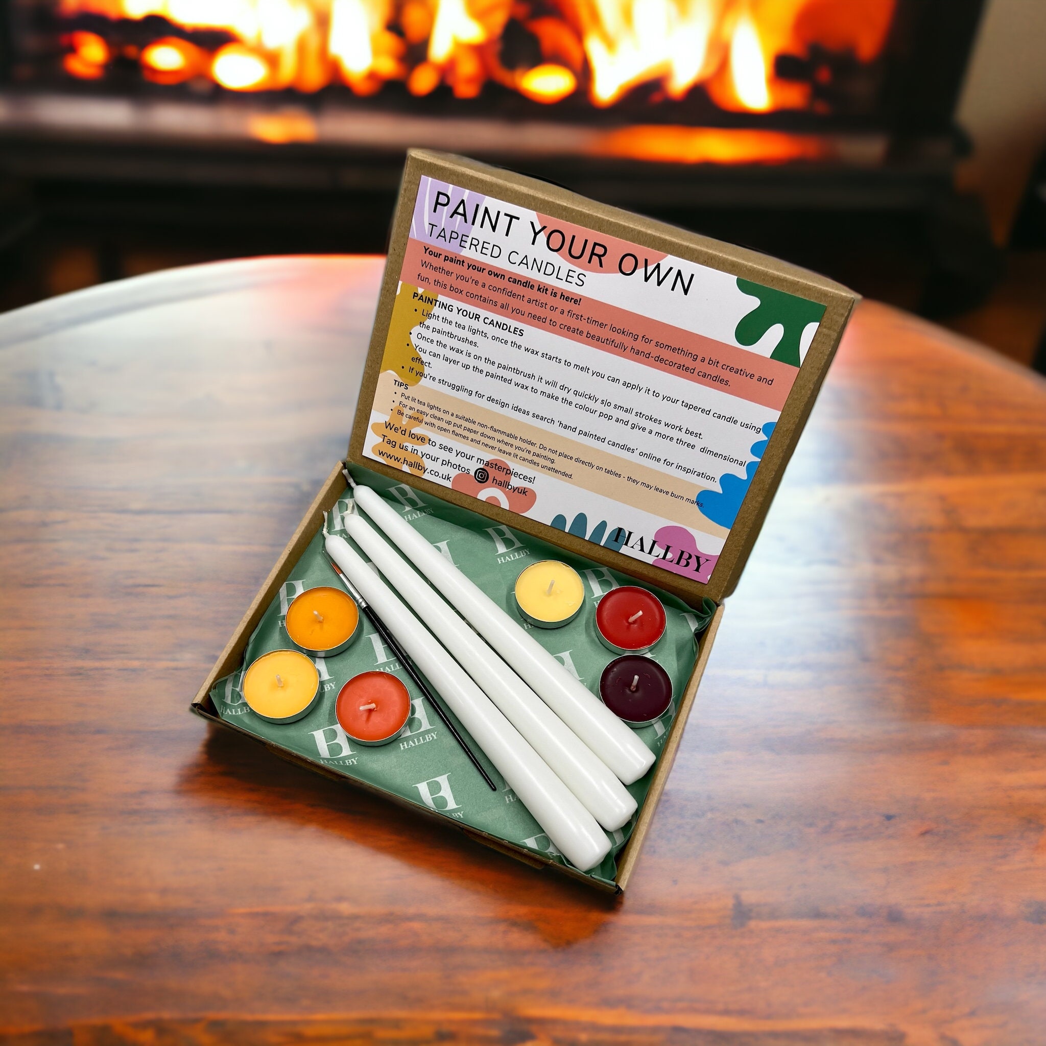 The Bable Box; the ultimate candle painting kit can now be yours. Ins