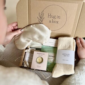 Confezione regalo Spa per donna, Confezione regalo di compleanno per lei, Pacchetto di cura di sé Hygge Regali accoglienti Regali di relax Confezione regalo di coccole per lei