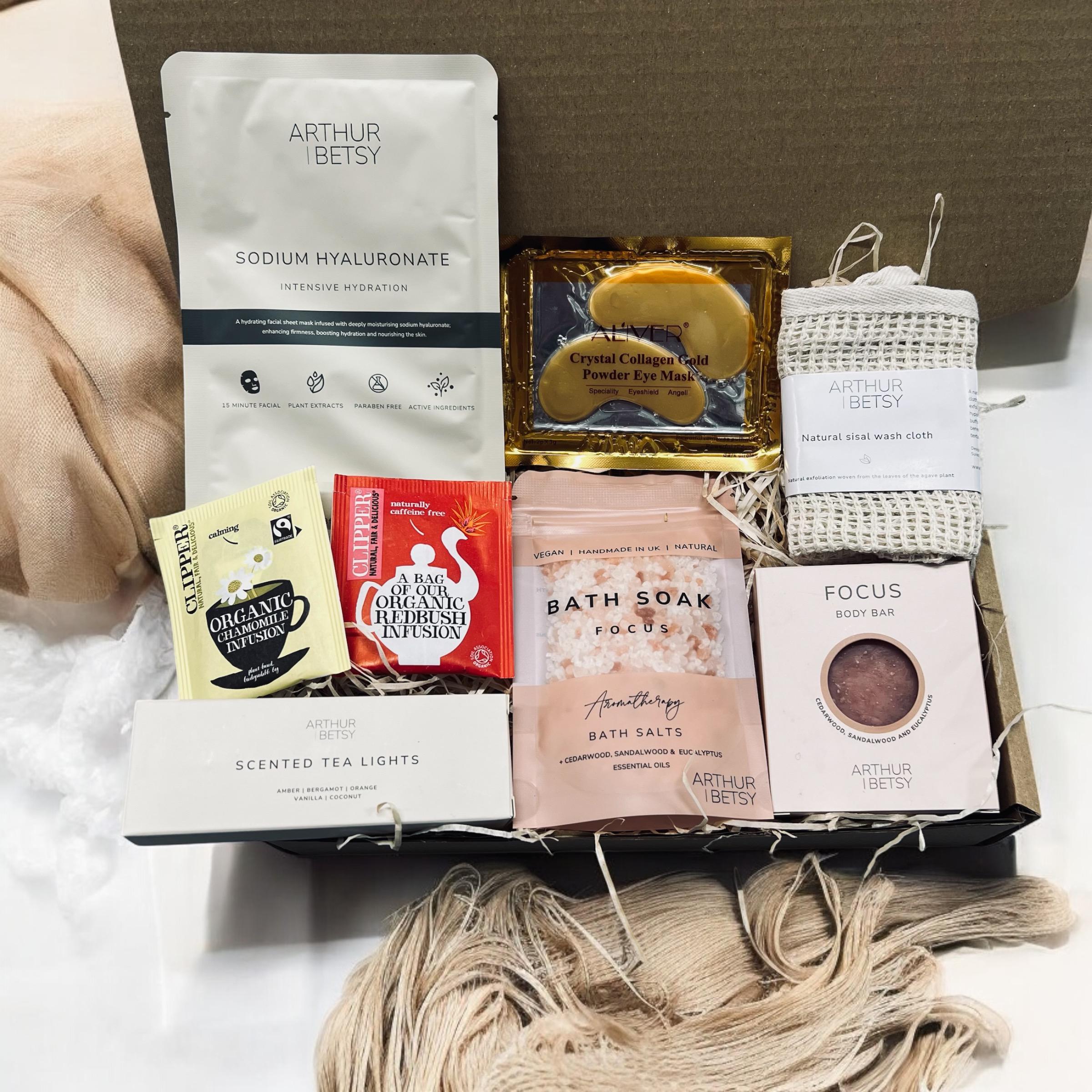 Self Care Hamper Personalizzato Spa Pamper Box, Gift Box Per Il Suo Compleanno, Hug In A Box, Mothers Gift Hamper - Best Friend Gifts, New Mum - Italia - Foto 2