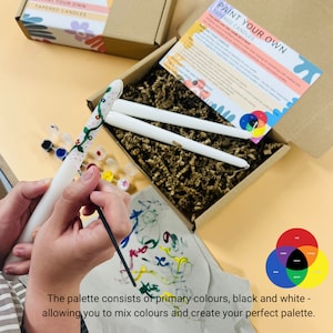 Paint your own candle kit, , DIY candles, Decorate your own candle, Candle painting box, Secret Santa gift, stocking filler, Christmas gift