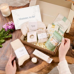 Zwangerschapsspa-geschenkdoos, kraamcadeau, zelfzorg zwangerschap, verwenpakket voor mama in spe, nieuw pakket moederverzorging, cadeau kraamcadeau