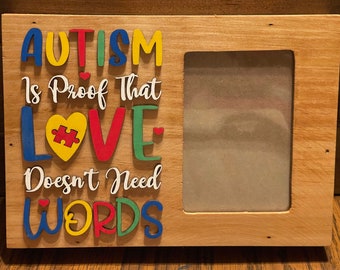 Autism Picture Frame