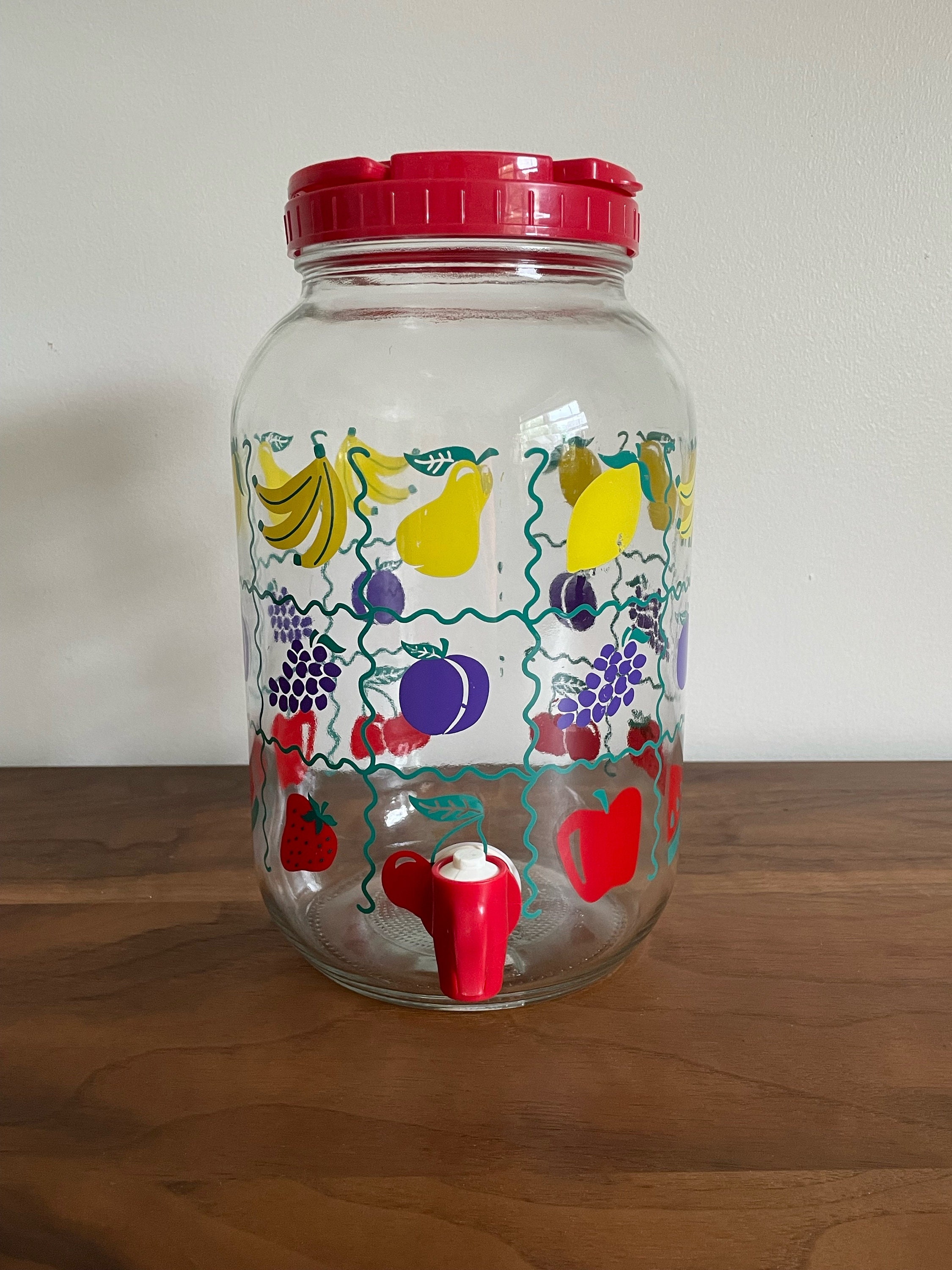 Vintage 1980’s One (1) Gallon Fruit Beverage Dispenser