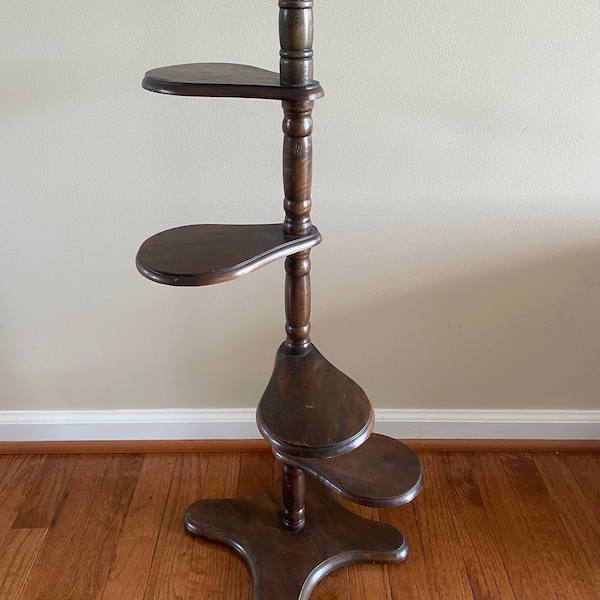 Wooden Plant Stand (You'll Enjoy) Etsy