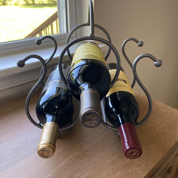 Metal Wine Rack Etsy