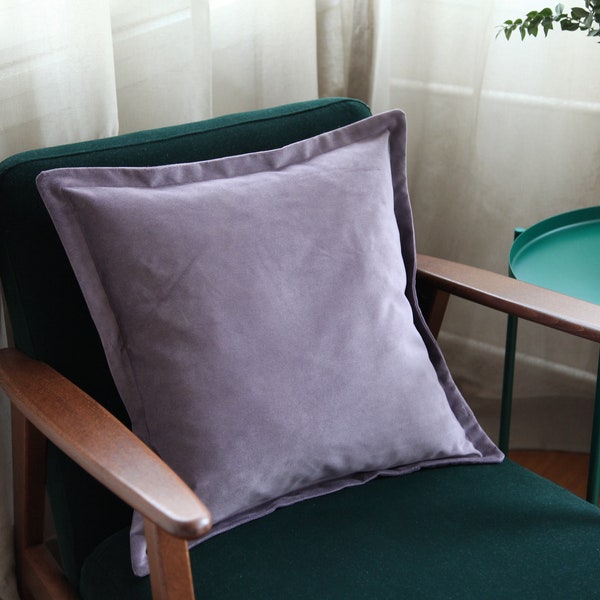 Lavender Velvet Pillow Etsy