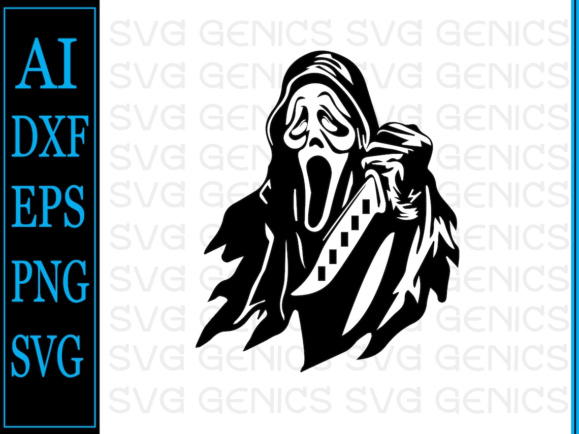 Scream Svg Ghost Face Svg Scream Drip SVG Scream Ghost Face | Etsy