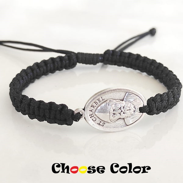 Saint Charbel Bracelet made  Catholic St. Charbel GIFT