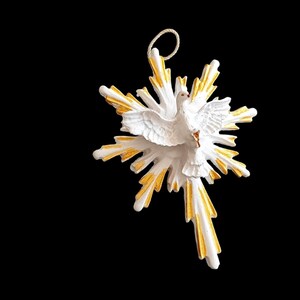 Handmade Holy Spirit Dove Wall Statue: Confirmation Keepsake
