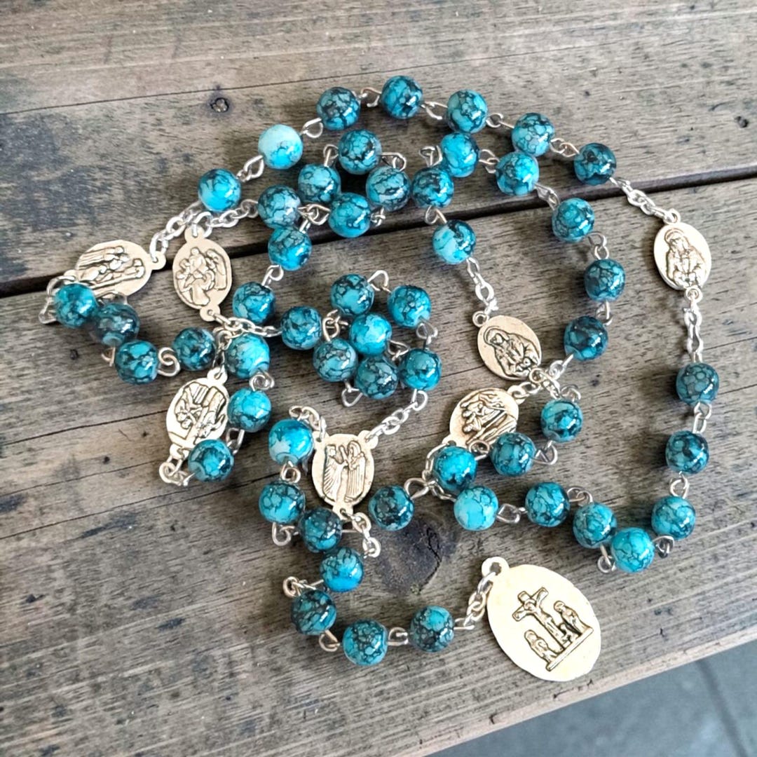 Servite Rosary Our Lady of the Seven Sorrows Beads Mater Dolorosa ...