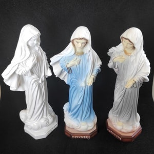 MEDJUGORJE Virgin Mary statue figure of of the Mother of God Our Lady