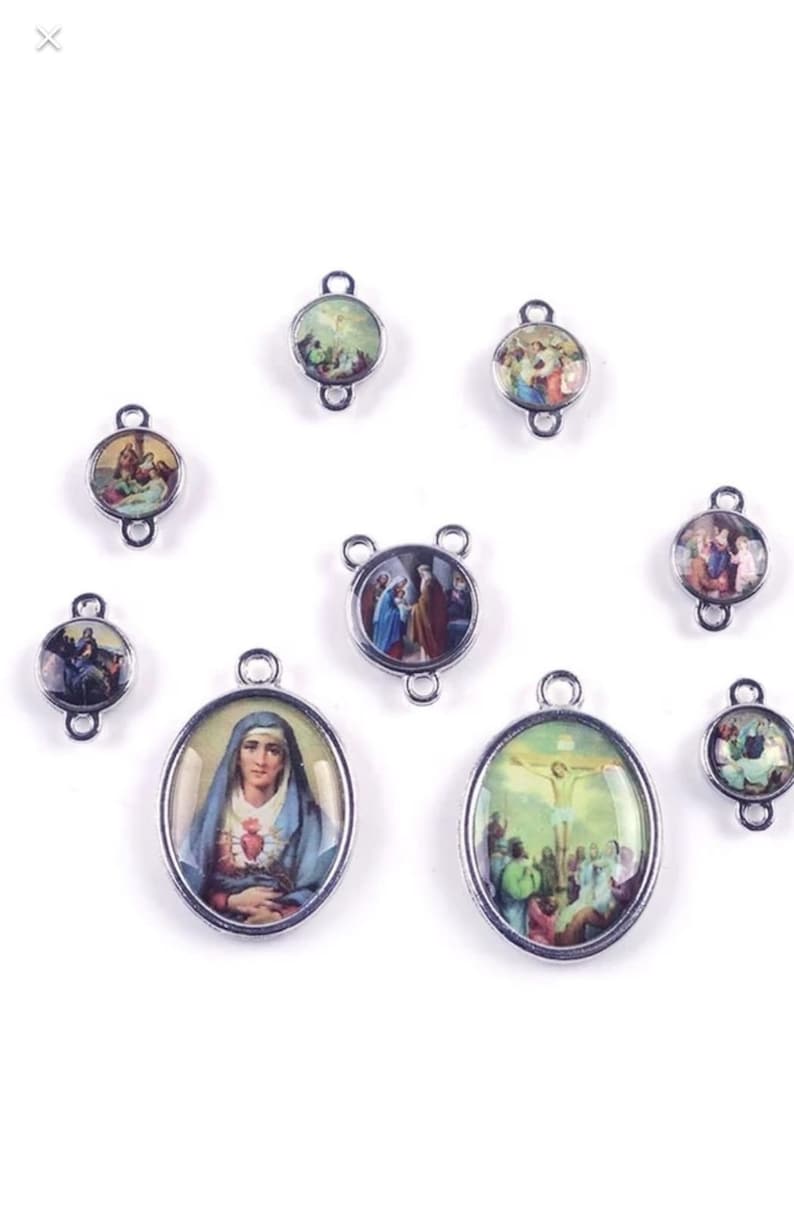Servite Seven Sorrows Rosary Our Lady Mater Dolorosa image 6