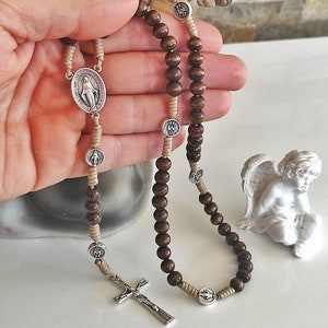 Miraculous Medal Rosary Virgin Mary Rosary Chaplet medals