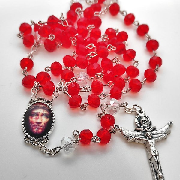 Precious Blood of Christ Chaplet Rosary Holy Face