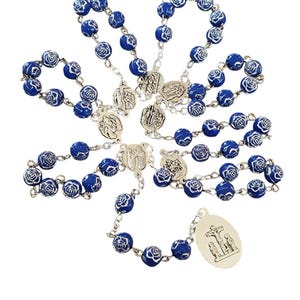 Seven Sorrows Rosary medals Our Lady Of The for rosary Mater Dolorosa Gift