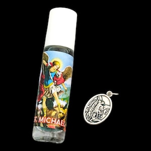 Saint Michael  oil Protection medals Anointing Oil