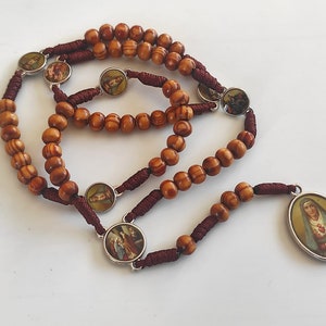 Seven Sorrows Rosary medals