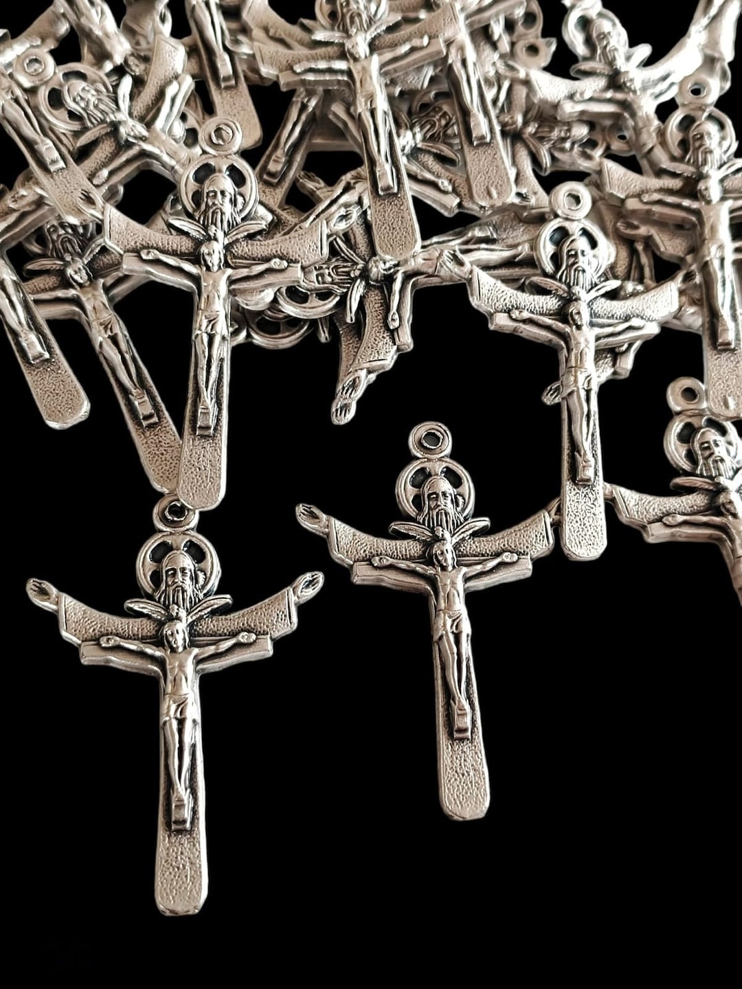 Cross Holy Spirit Holy Trinity Cross Catholic Religious Jewelry