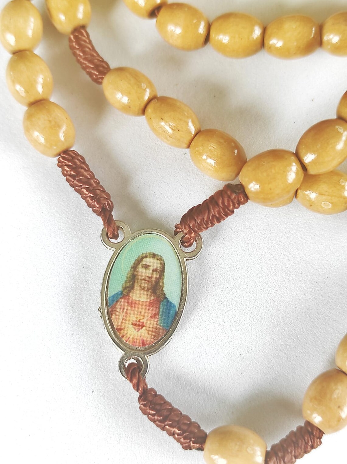 Sacred Heart of Jesus Rosary Thank You Rosary Chaplet - Etsy