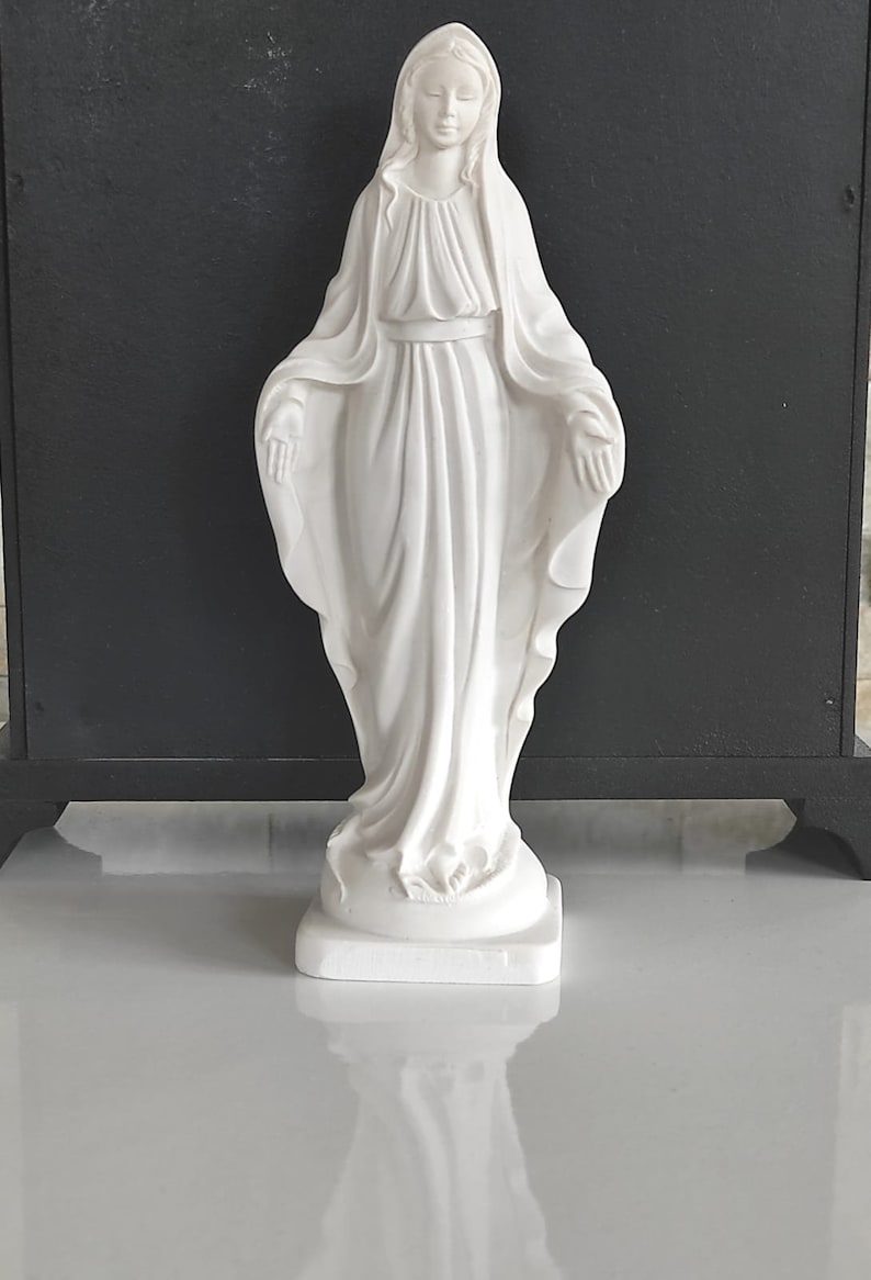Virgin Mary Statue Our Lady of Grace Statue Our Lady Statue of Etsy