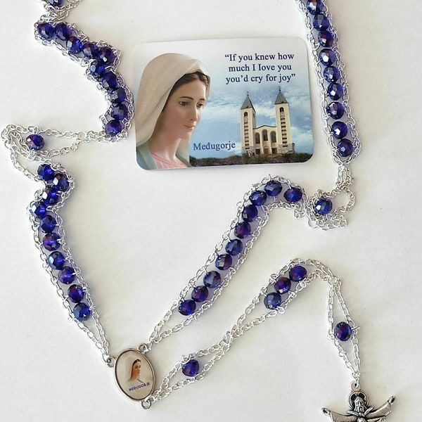 Ladder To Heaven ROSARY CRYSTAL  GIFT