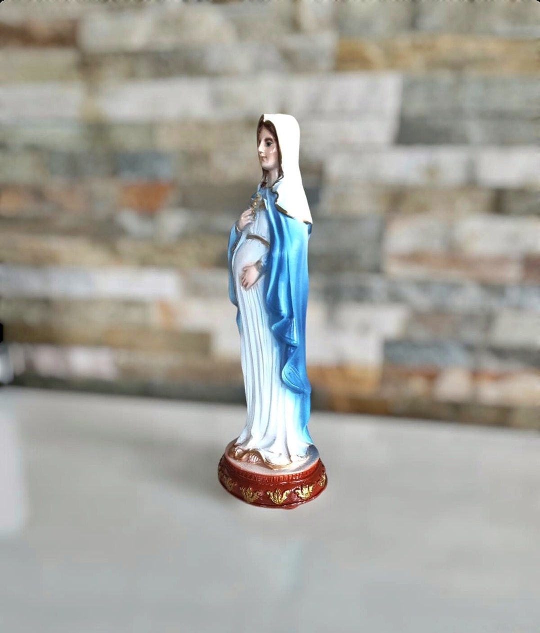Pregnant Madonna Statue Our Lady of Hope - Etsy
