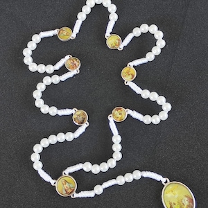 Servite Rosary Our Lady Of The Seven Sorrows Pearl Beads Mater Dolorosa, Rosary of the Seven Sorrows of the Blessed Virgin Mary