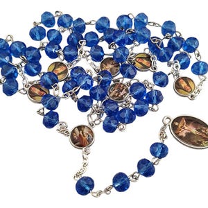 Servite Rosary Our Lady Of The Seven Sorrows  Crystal Beads Mater Dolorosa