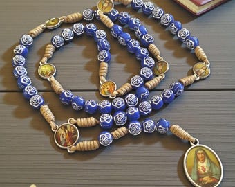 Medaillon Paus Johannes Paulus II en Heilige Benedictus 3cm - Curiosa