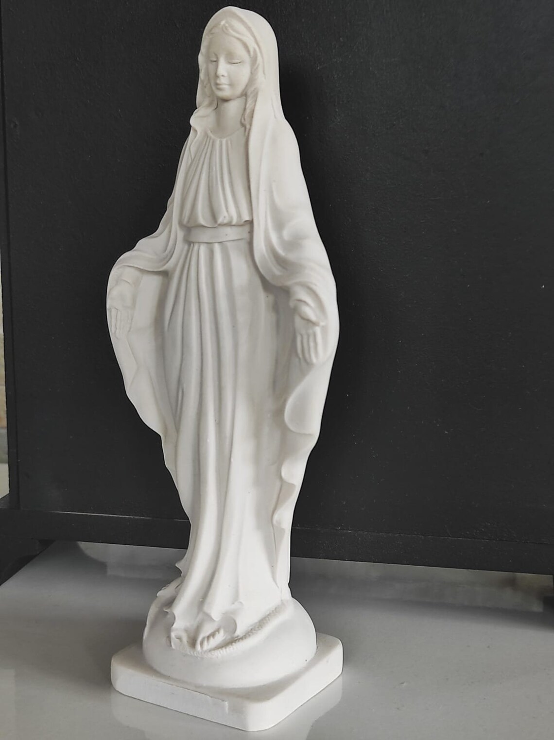 Virgin Mary Statue Our Lady of Grace Statue Our Lady Statue of - Etsy