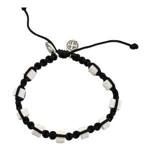 Medaglie di San Benedetto Bracciale Rosario Coroncina Collina delle Apparizioni Pietra Roccia Medjugorje Nostra Signora / Vergine Maria Medaglia di Gesù Misericordioso Buono regalo sacro