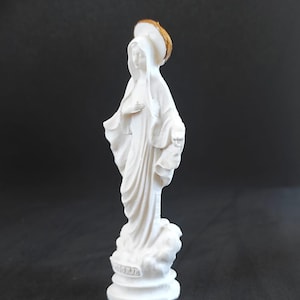 MEDJUGORJE Virgin Mary statue figure of of the Mother of God Our Lady 4&quot;