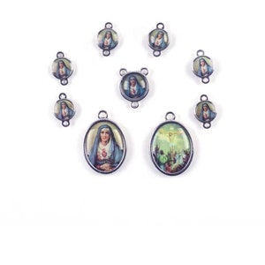 Servite Seven Sorrows Rosary Our Lady Mater Dolorosa image 7