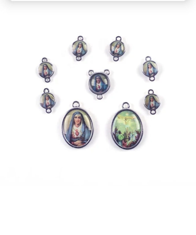 Servite Seven Sorrows Rosary Our Lady Mater Dolorosa image 7