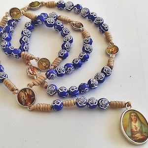 Servite Seven Sorrows Rosary Our Lady Mater Dolorosa image 1
