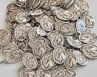 St Anthony Medals box  10, 20, 50 , 100 pcs Holy medals, catholic Saint St Anthony Medal