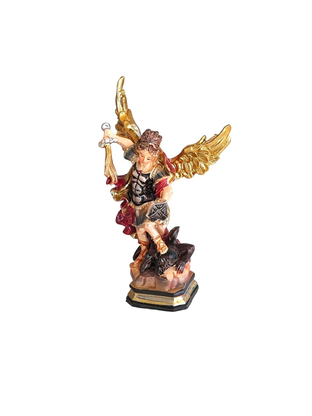 St Michael Statue Etsy