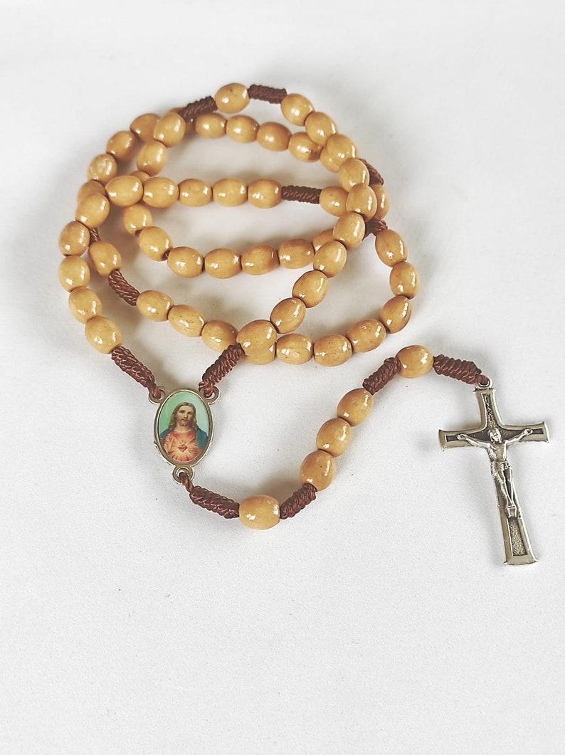 Sacred Heart of Jesus Rosary Thank You Rosary Chaplet - Etsy