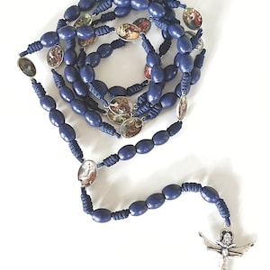 The Stations of the Cross Rosary Chaplet made of  Wood The Way of the Cross, The Way of the Cross Rosary, Way of Cross