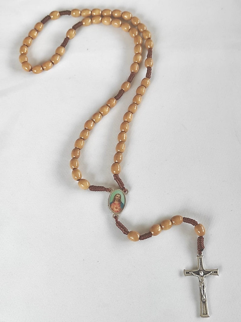 Sacred Heart of Jesus Rosary Thank You Rosary Chaplet - Etsy