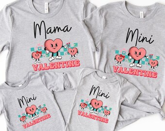 Mama Mini Matching T-shirt, Mini Toddler Youth, Baby and Mama, Mama Valentines Shirt, Mama’s Girl valentines Shirt, Mama Shirt, Mama Mini