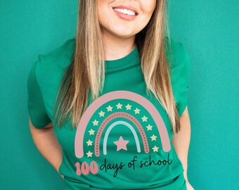 100 Days of School T-Shirt,100 Day Shirt,100th Day Of School Celebration,Student Shirt, Back to School Shirt,Gift For Teacher,Comfort Colors