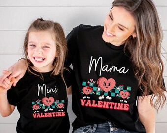 Mama Mini Matching T-shirt, Mini Toddler Youth, Baby and Mama, Mama Valentines Shirt, Mama’s Girl valentines Shirt, Mama Shirt, Mama Mini