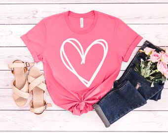 Heart Valetines Shirts,Matching Valentines Tees, Group Valentine Heart Shirts,Teacher Valentine Shirt,Besties Shirts,Teen Gift,Mama Gift