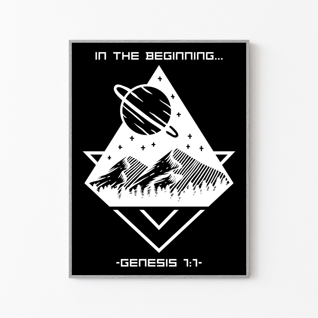 Genesis 1:1 | in the Beginning God Created the Heavens and the Earth ...