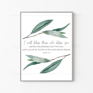 Génesis 12:3 / Bendeciré a los que te bendigan, y al que te deshonre maldeciré / Pacto Abrahámico / Impresiones del Pacto Bíblico