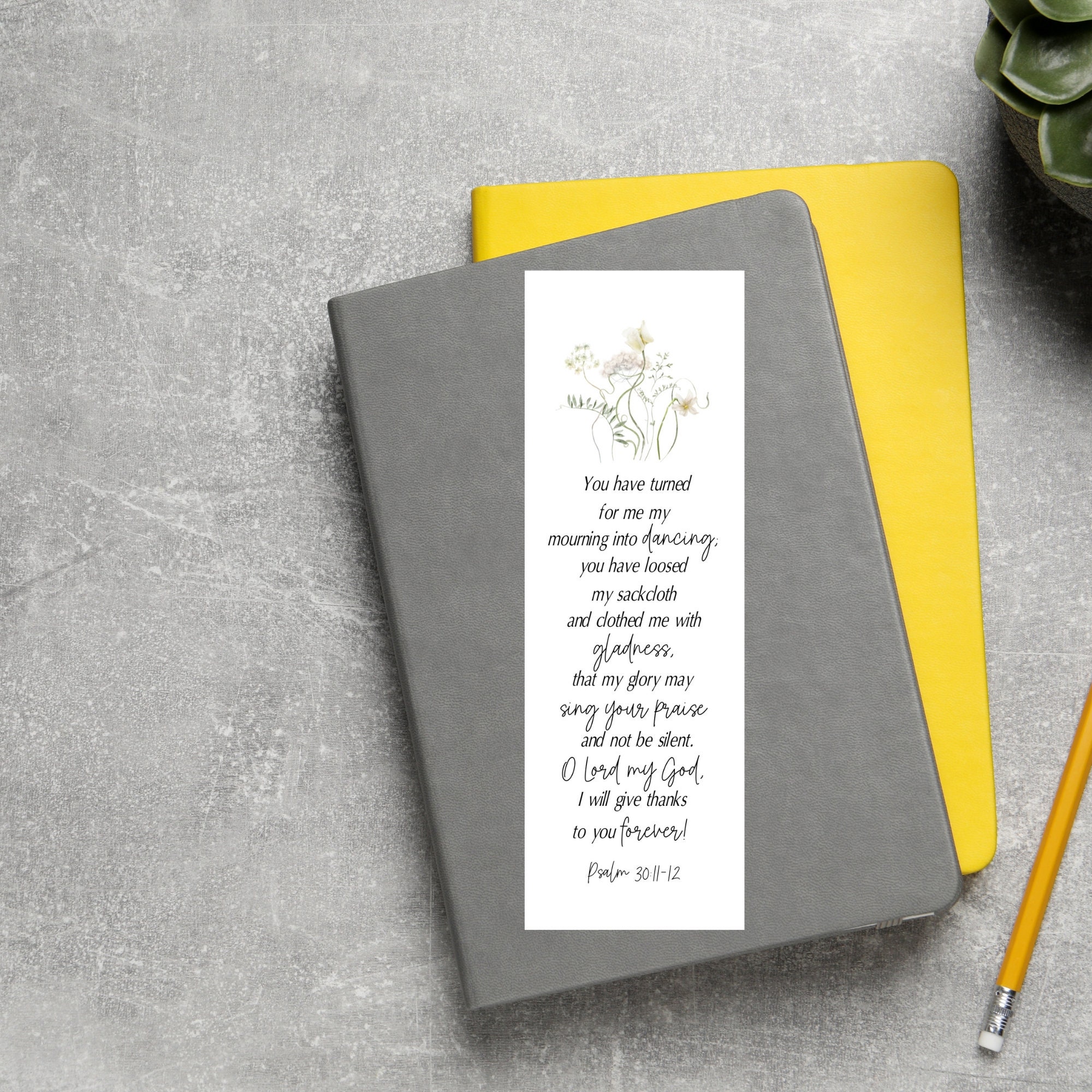 Psalms Bookmarks | Digital Download | Psalm 68 | Psalm 46 | Psalm 30 ...