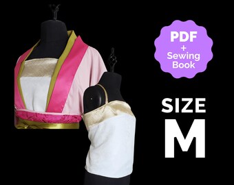 Diaodai Pattern | Traditional Chinese Top Pattern Size M #34 (Pdf + Sewing Guide) ENG Apothecary Diaries Inspired