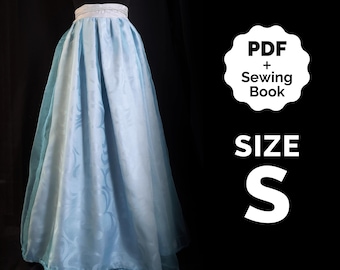 Traditional Chinese Skirt Pattern Small/#28 (PDF + Sewing Instructions) Digital ENG
