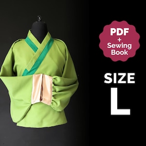 Ao Top | Chinese Top Pattern Large/#40 (PDF + Sewing Instructions) Digital ENG Maomao dress